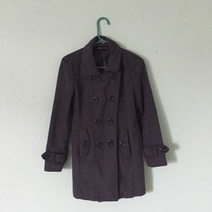 Ambiance Apparel grey peacoat